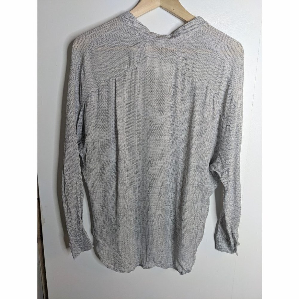 Vince | Silk Half Placket Blouse - Picture 5 of 10